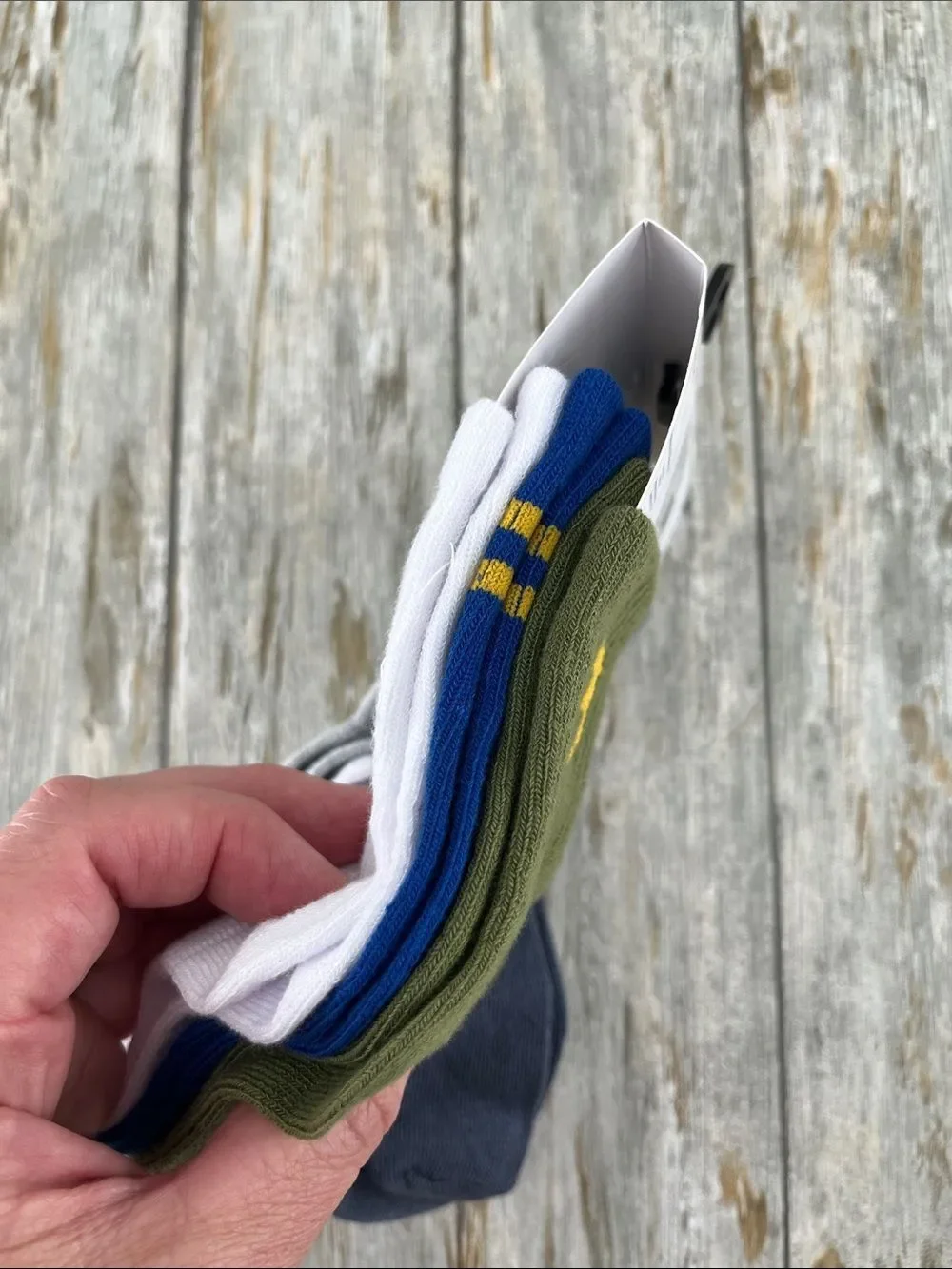 Toddler Mid-Crew Socks 2, 6-Packs Size 3T-5T